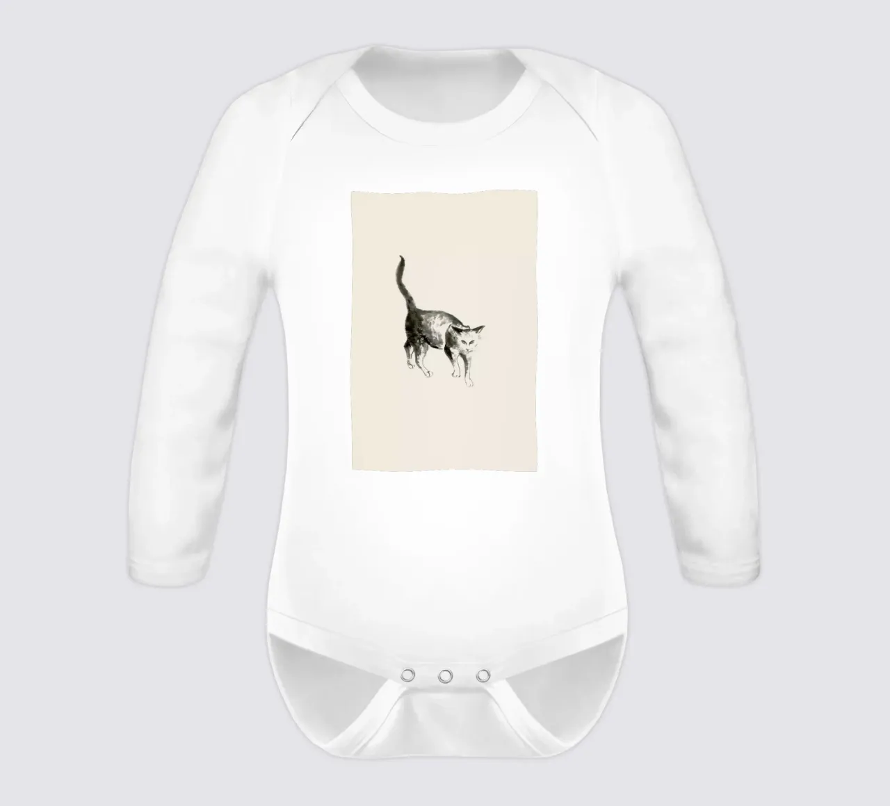 Salem Langarm Babybody von Flora & Fauna