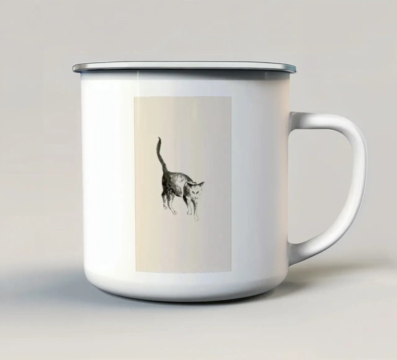 Salem tazza in smalto da Flora & Fauna
