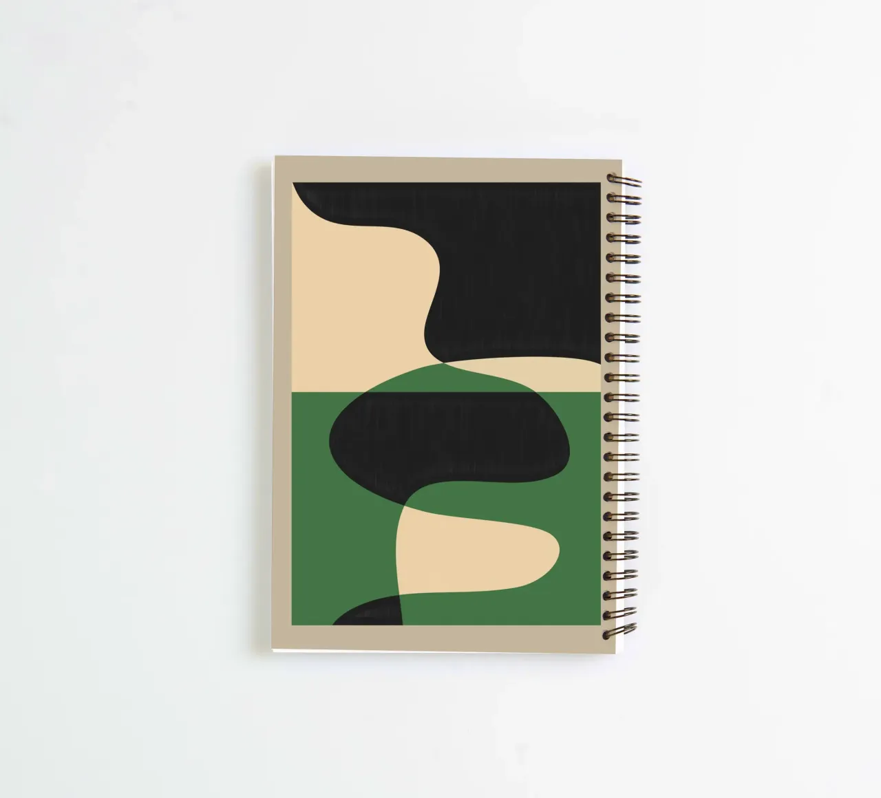 Abstraction 49 spiral notebook by Gaite