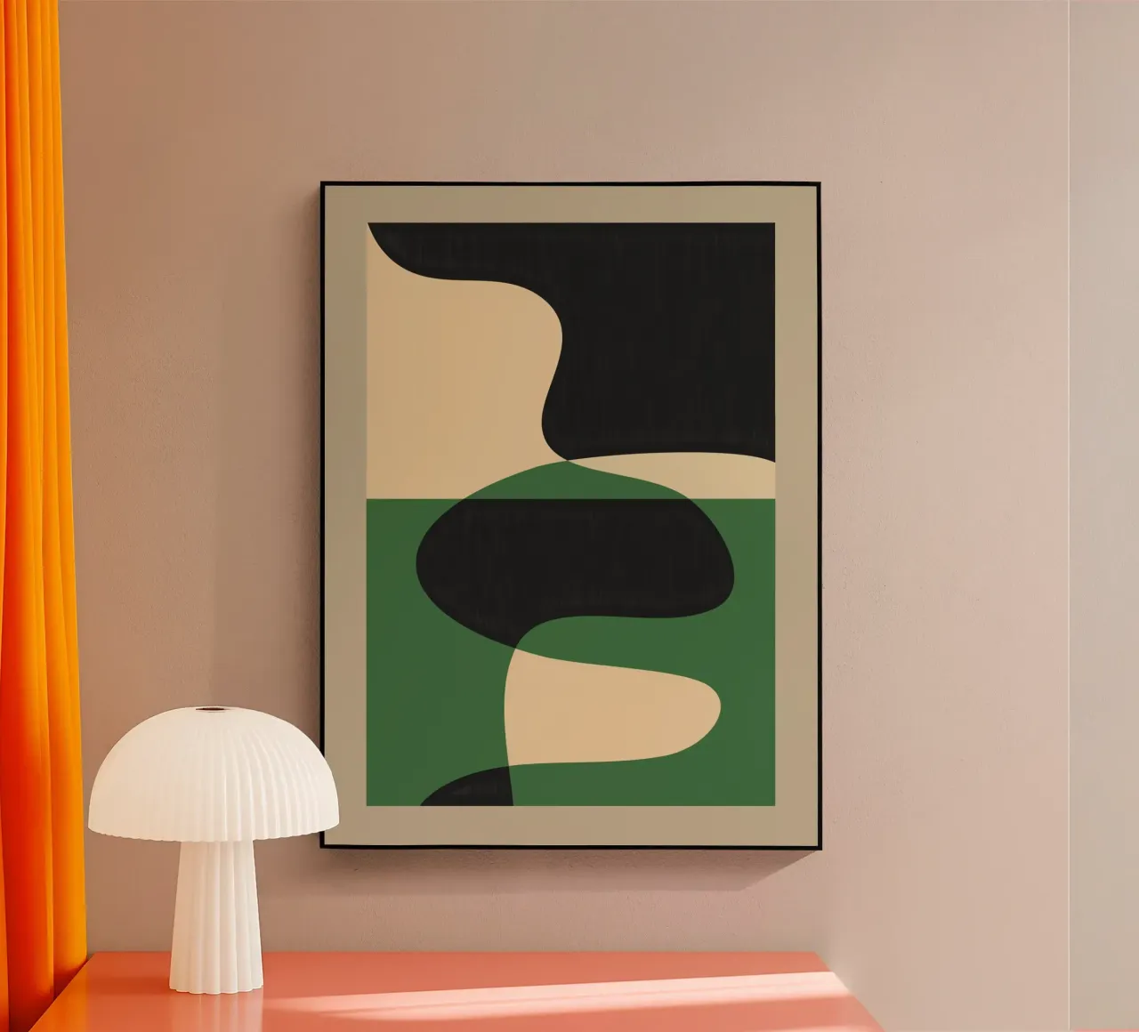 Abstractie 49 acryl van Gaite