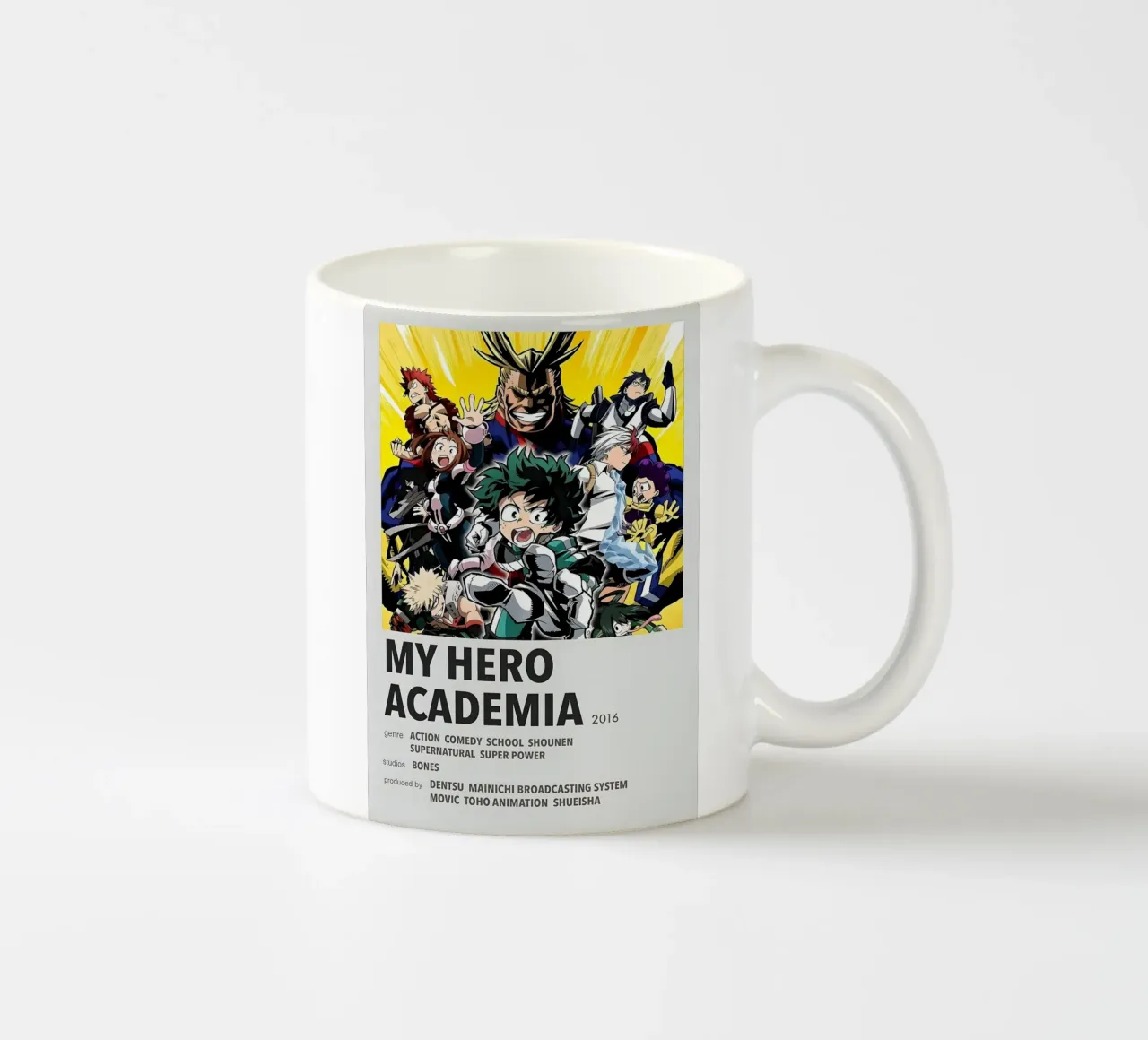 MY HERO ACADEMIA  2016 tazza in ceramica da Totoya