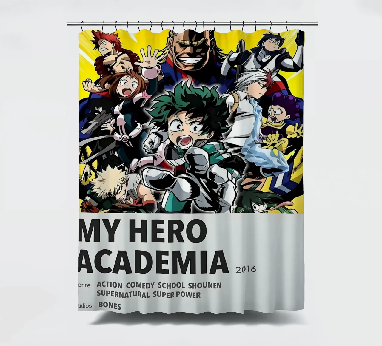 MY HERO ACADEMIA  2016 tenda da doccia da Totoya