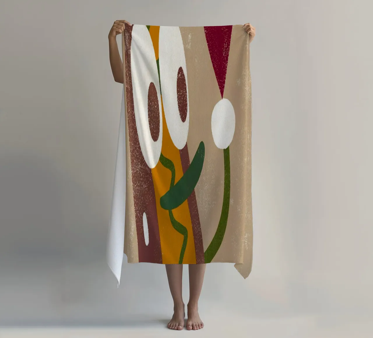 Personaggio Hot Dog Retro Pop telo mare da THE LATEST SHOP