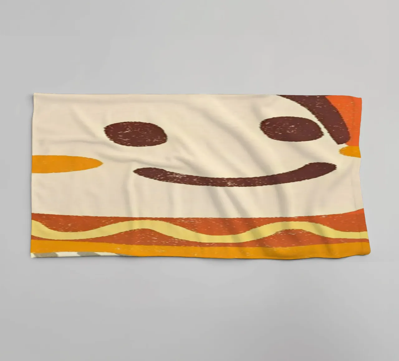 Retro Pop Hot Dog Character towel by THE LATEST SHOP