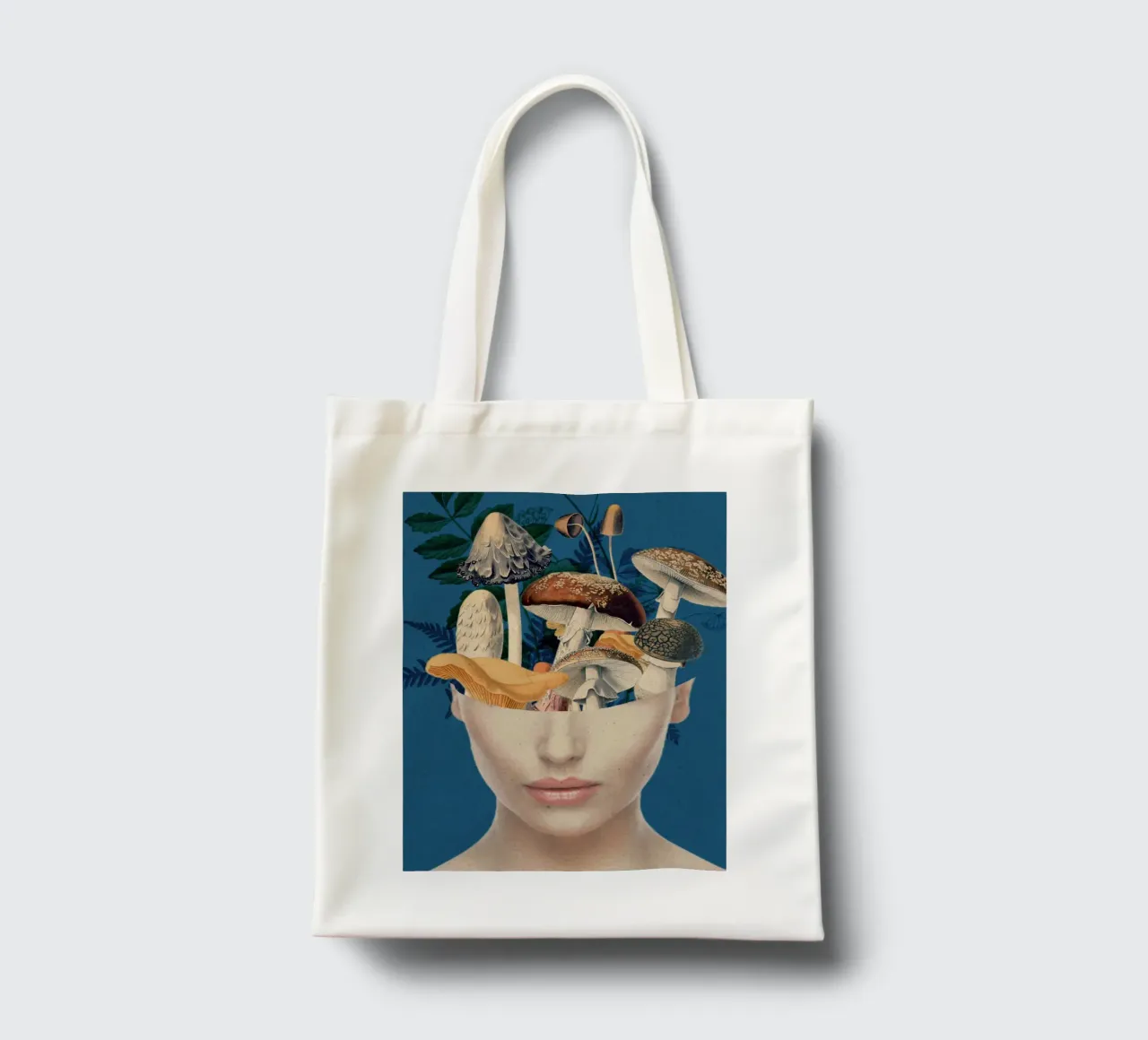 Mushroom Lady 7 tote bag by dada22