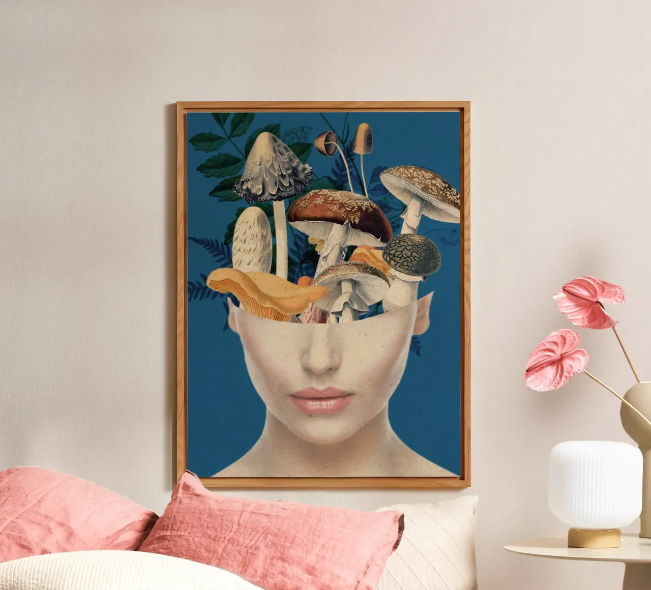 Mushroom Lady 7 alu-dibond by dada22