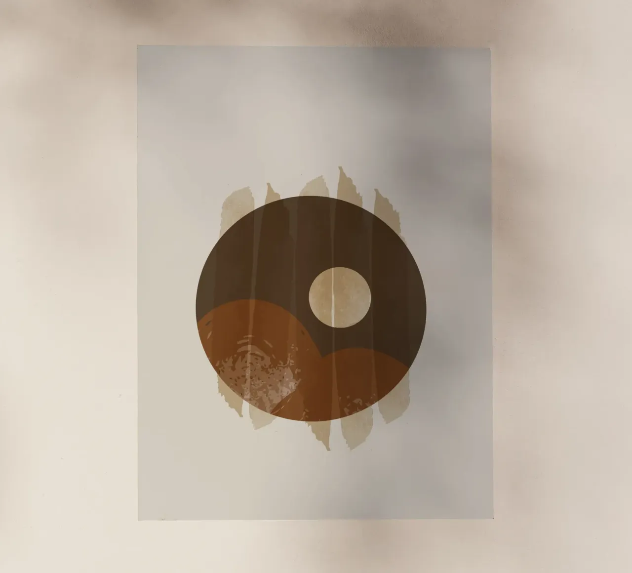 Arte minimalista pellicola backlit da 🎁 NOBELART