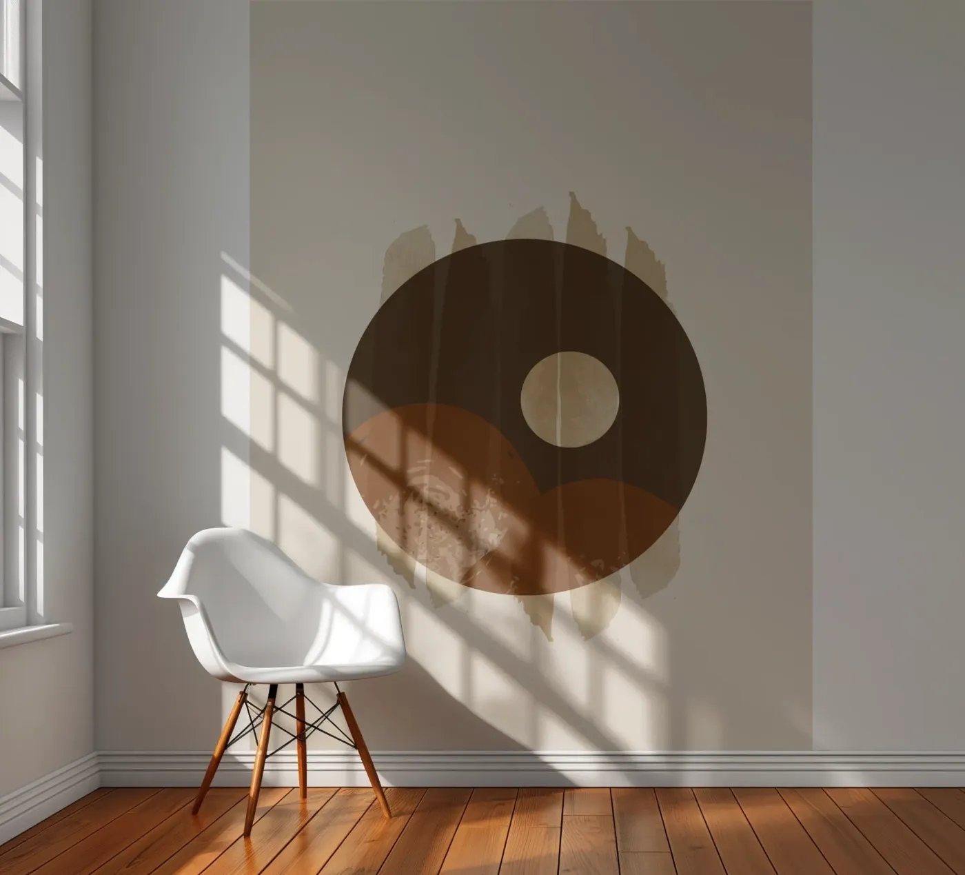 Minimalistische kunst fotobehang van 🎁 NOBELART