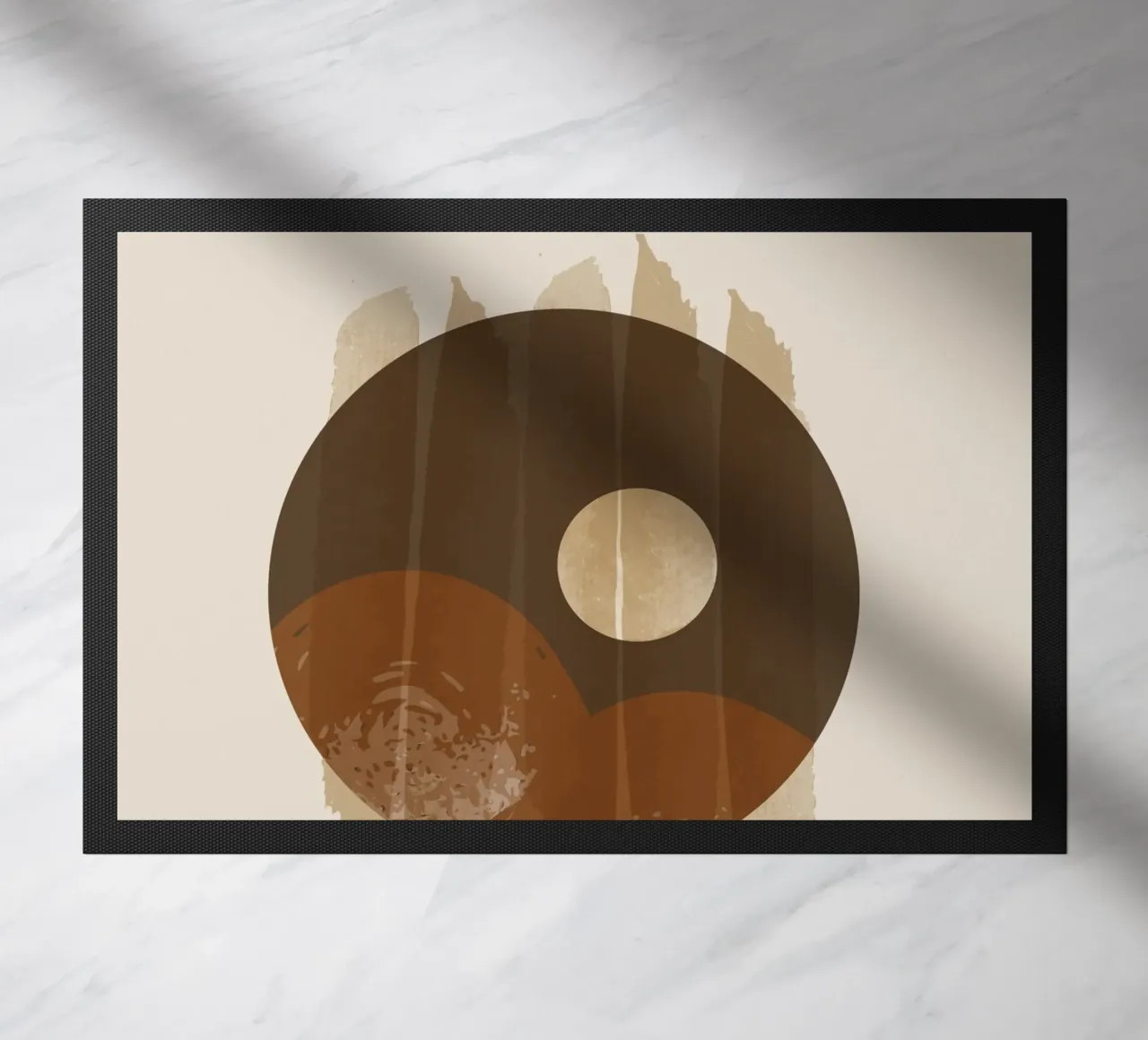 Minimalist art deurmat van 🎁 NOBELART