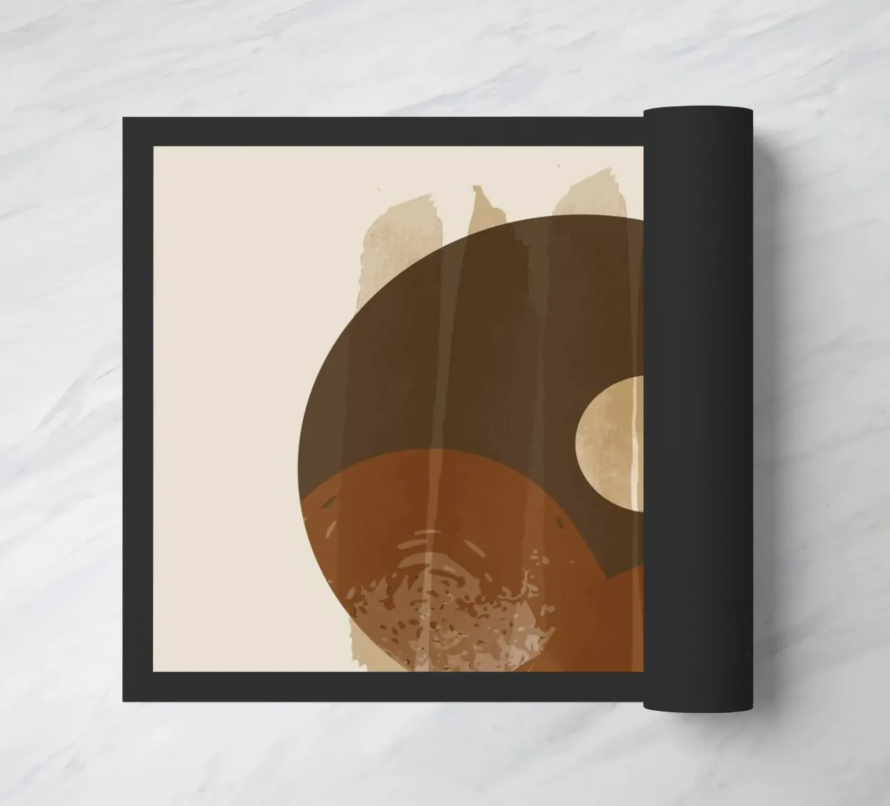 Minimalist art deurmat van 🎁 NOBELART