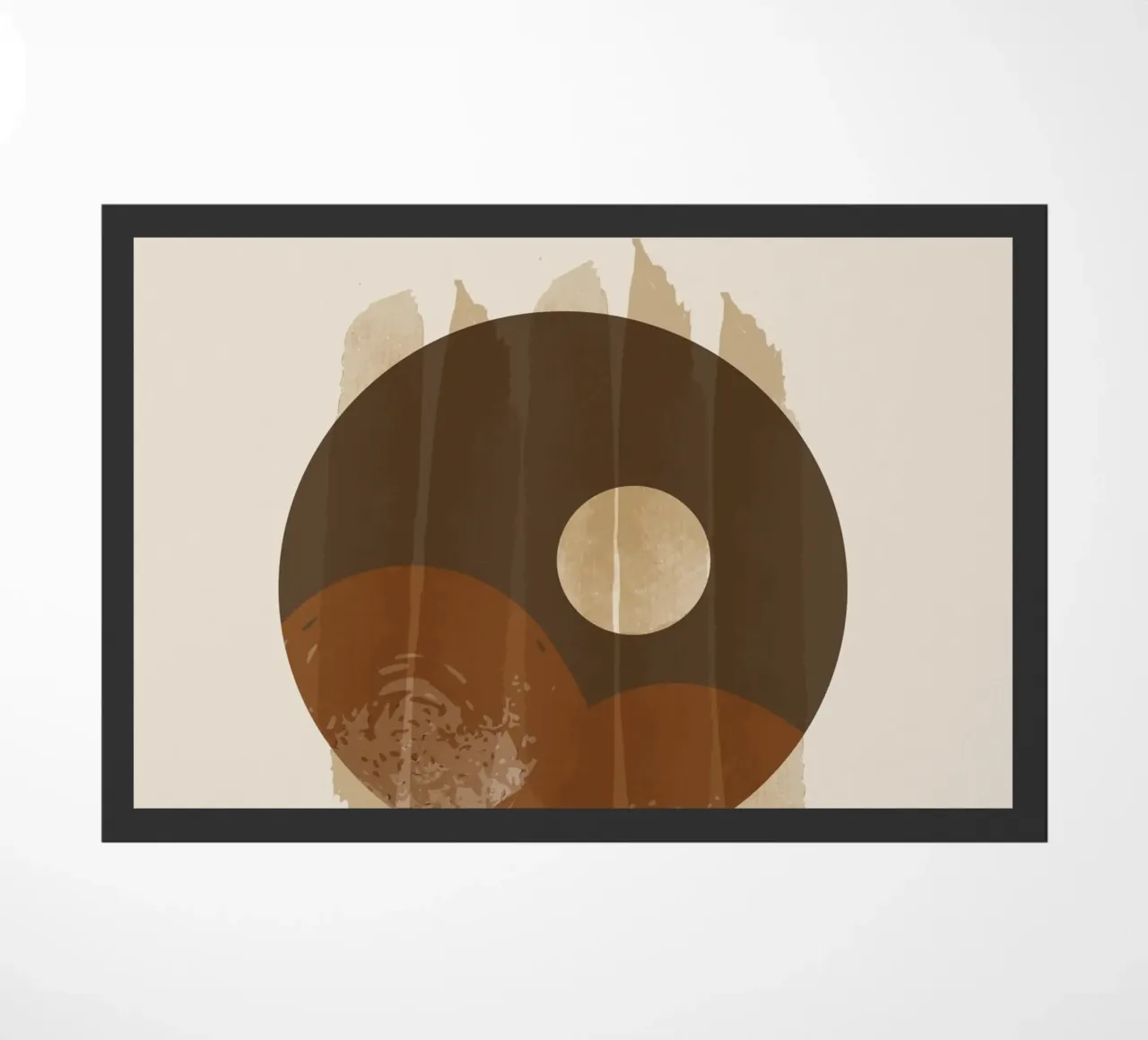 Minimalist art deurmat van 🎁 NOBELART