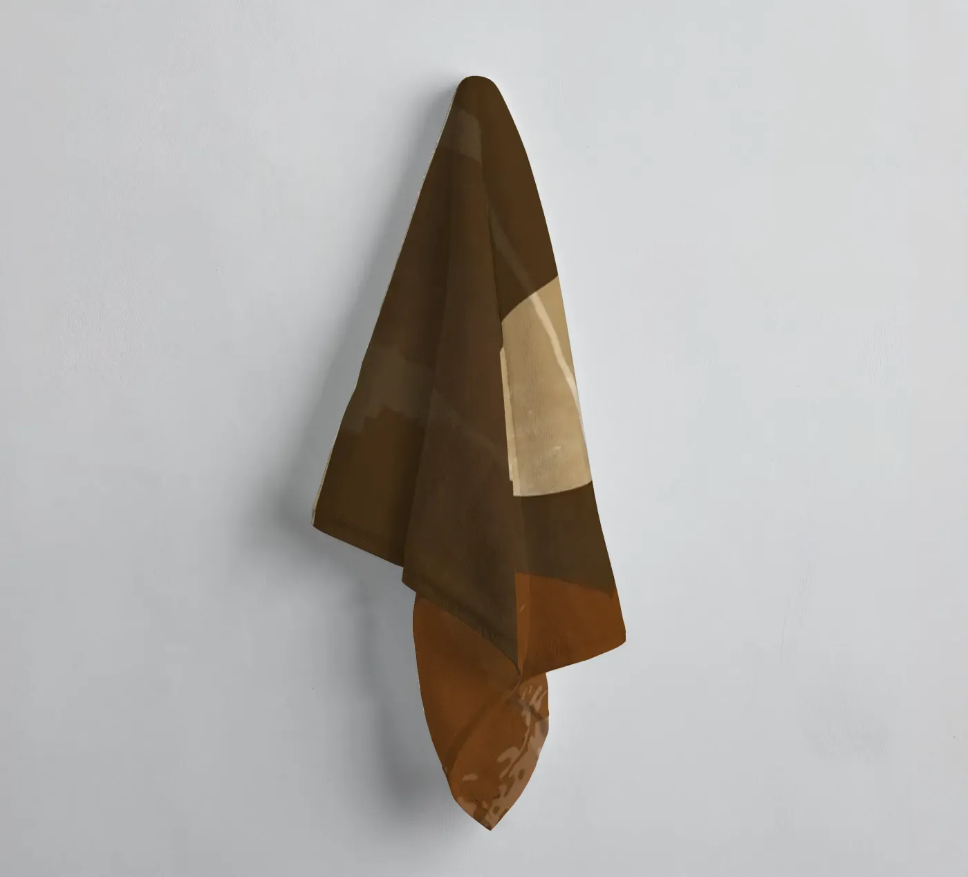 Minimalistische kunst badhanddoek van 🎁 NOBELART