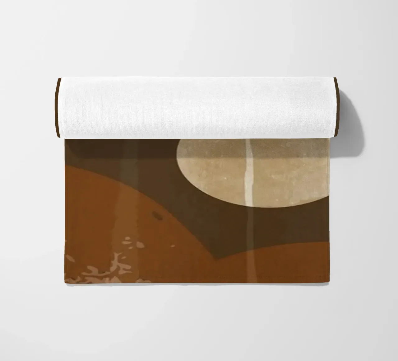 Minimalist art beach towel by 🎁 NOBELART