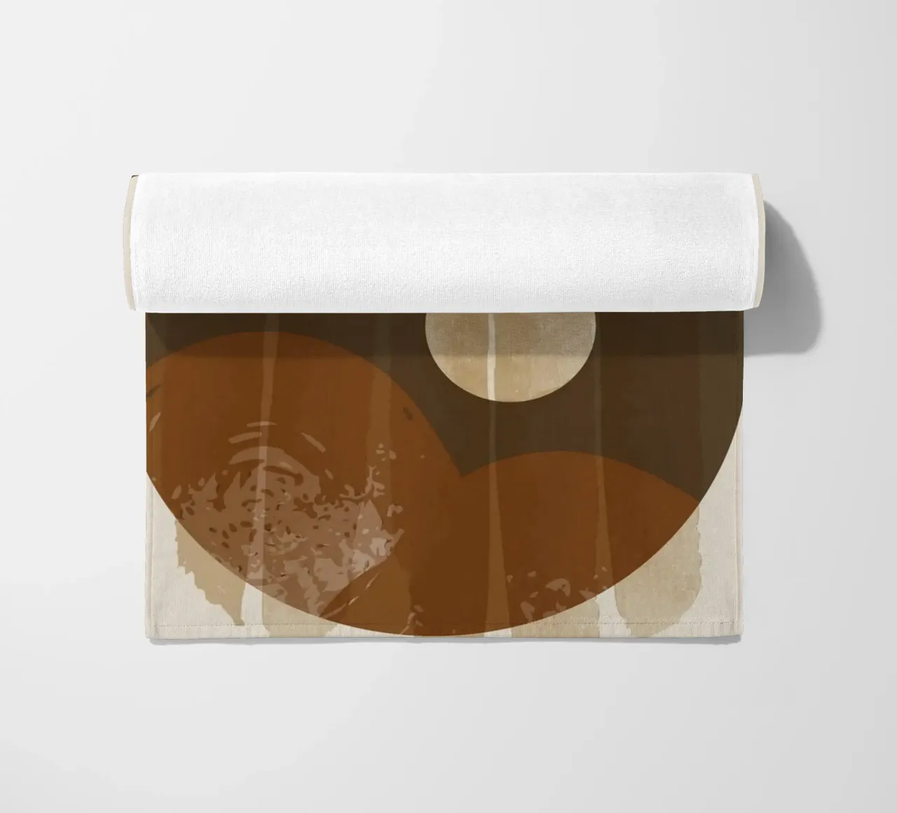 Minimalist art beach towel by 🎁 NOBELART