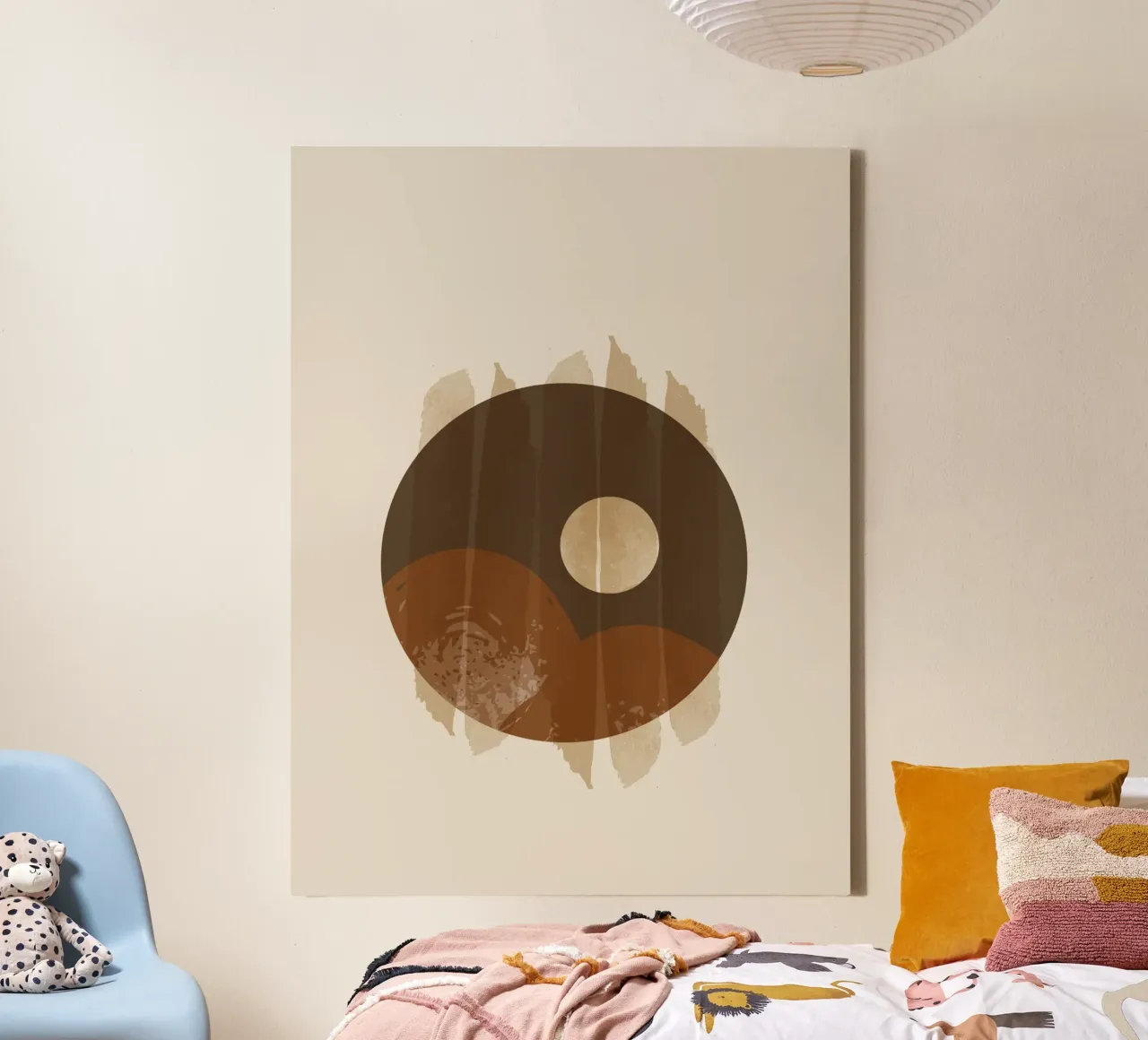 Minimalist art canvas with Floater frame by 🎁 ARTVI-SHOP