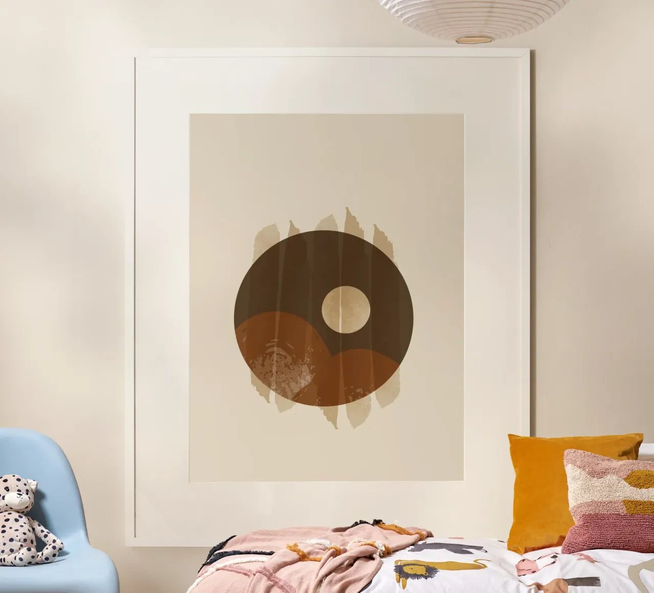 Minimalistische Kunst Poster von 🎁 NOBELART