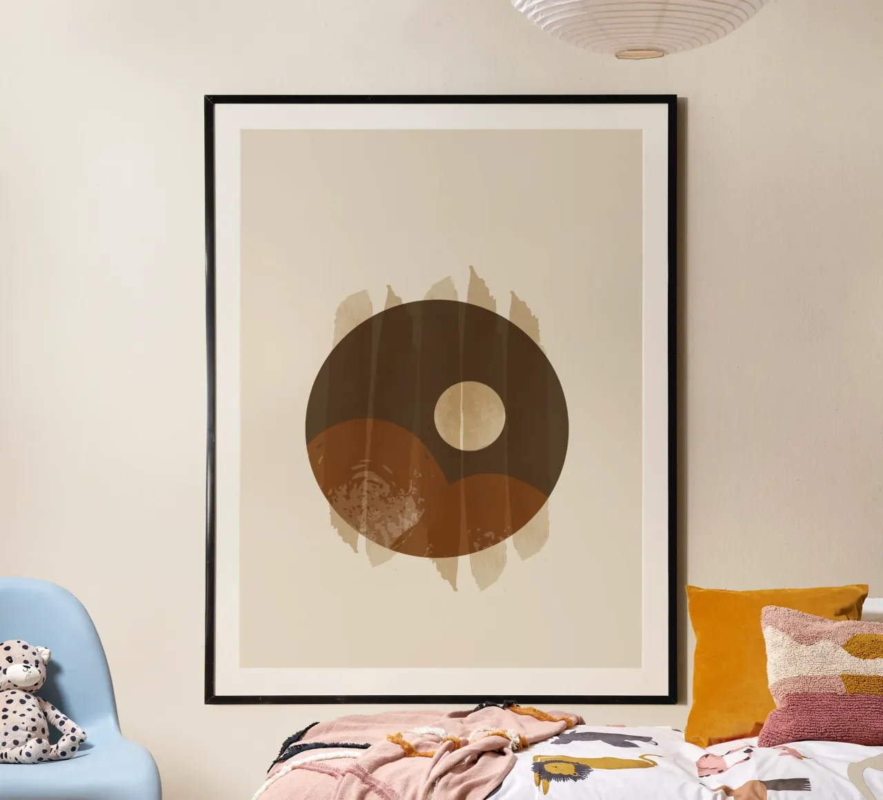 Arte minimalista poster con telaio in alluminio da 🎁 ARTVI-SHOP
