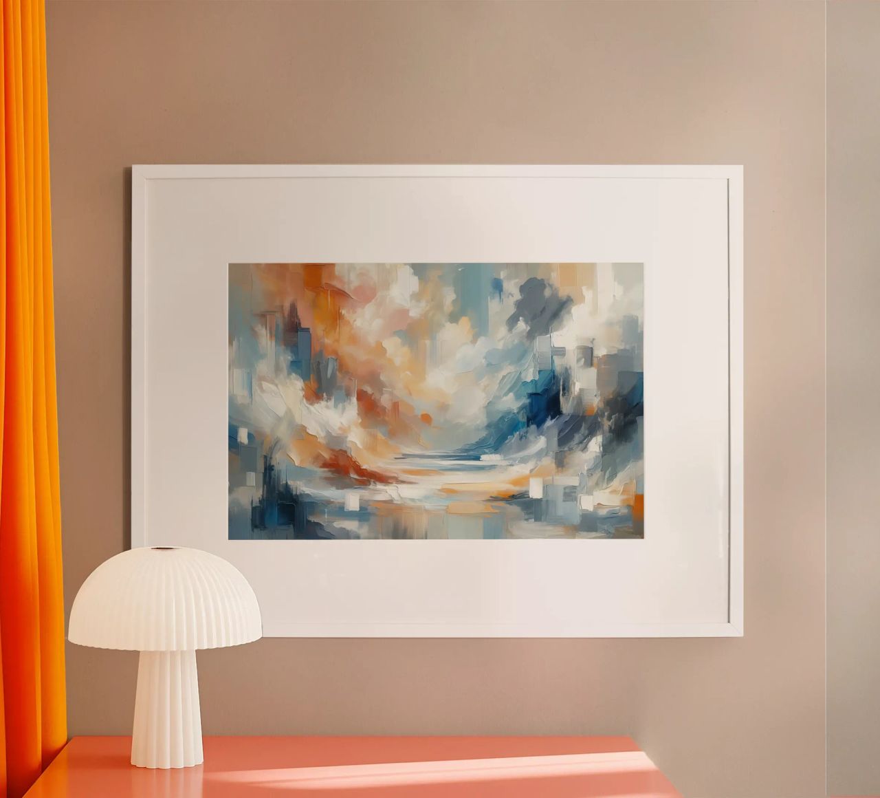 Pinceladas poster de Point and Art