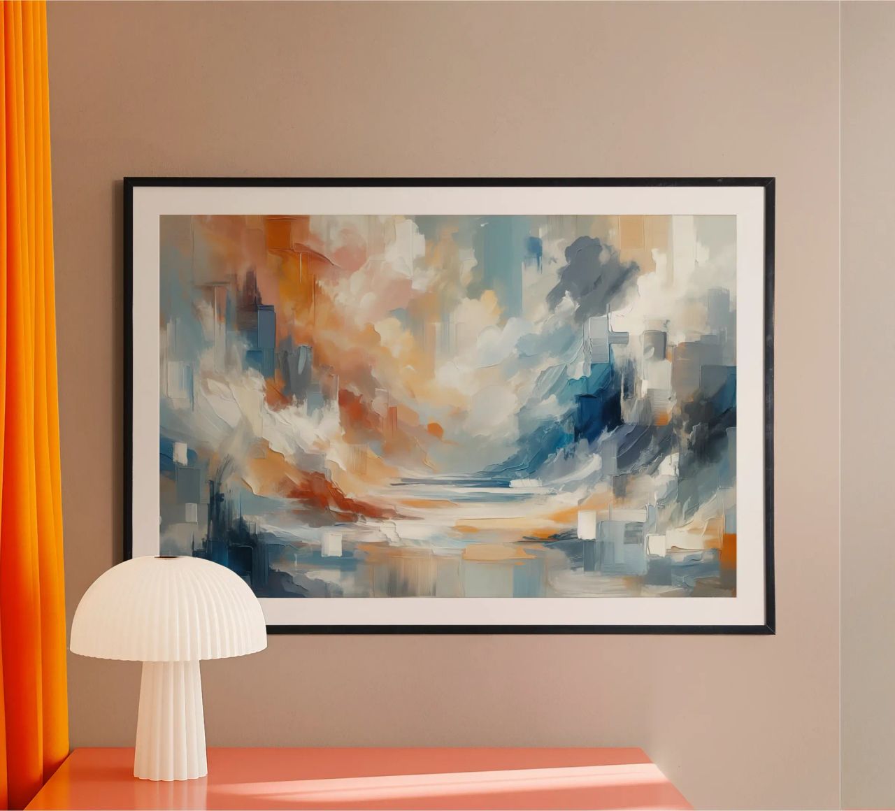 Pinceladas poster de Point and Art