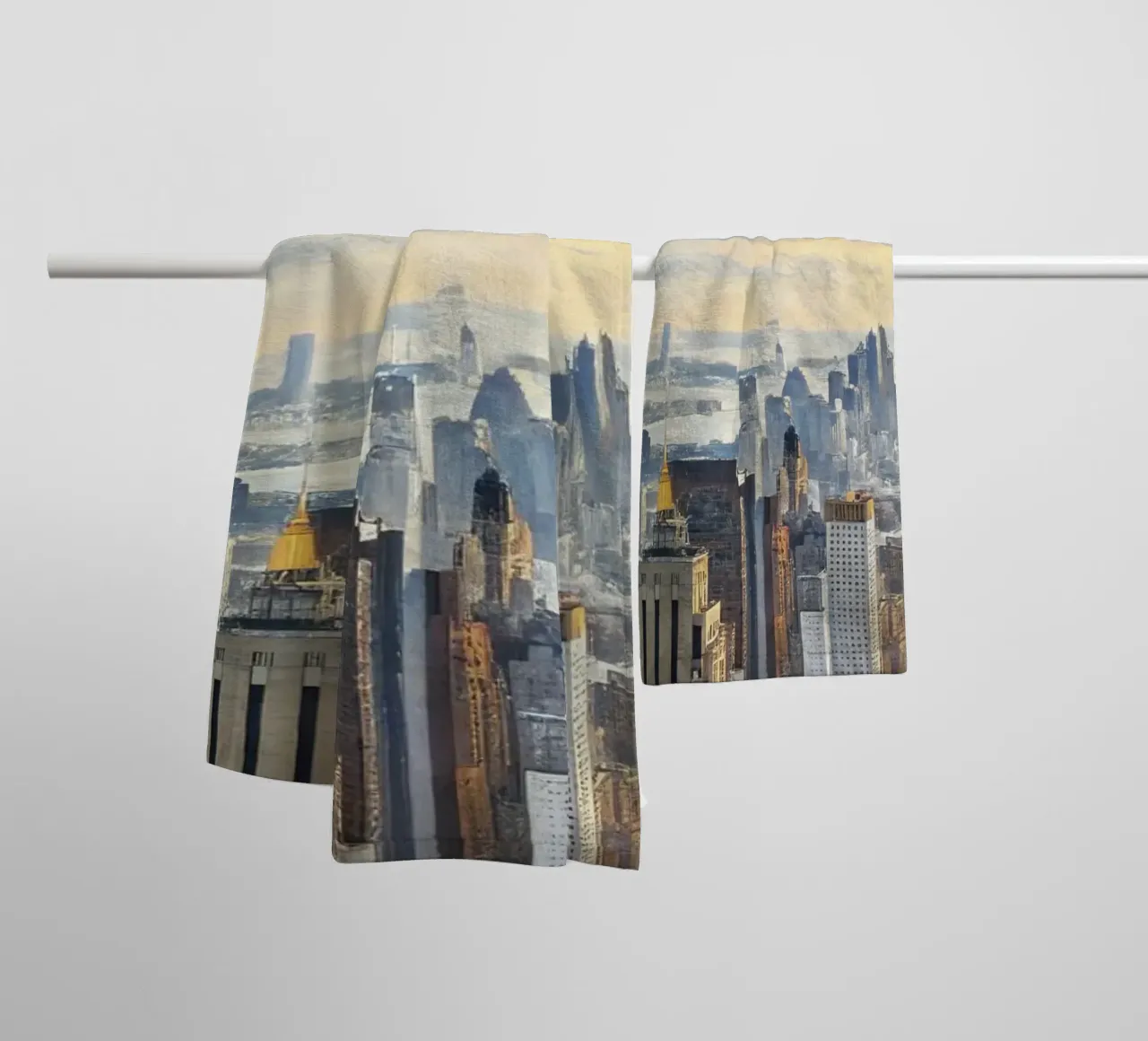 New York asciugamano da bagno da 🎨 Point and Art