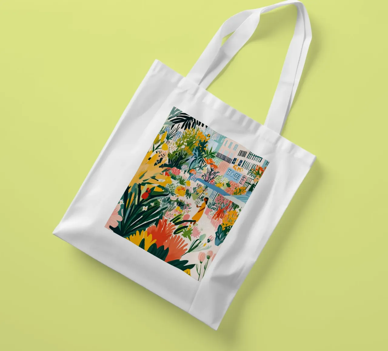 CITY OF BLOOM tote bag by Einfach Uebel