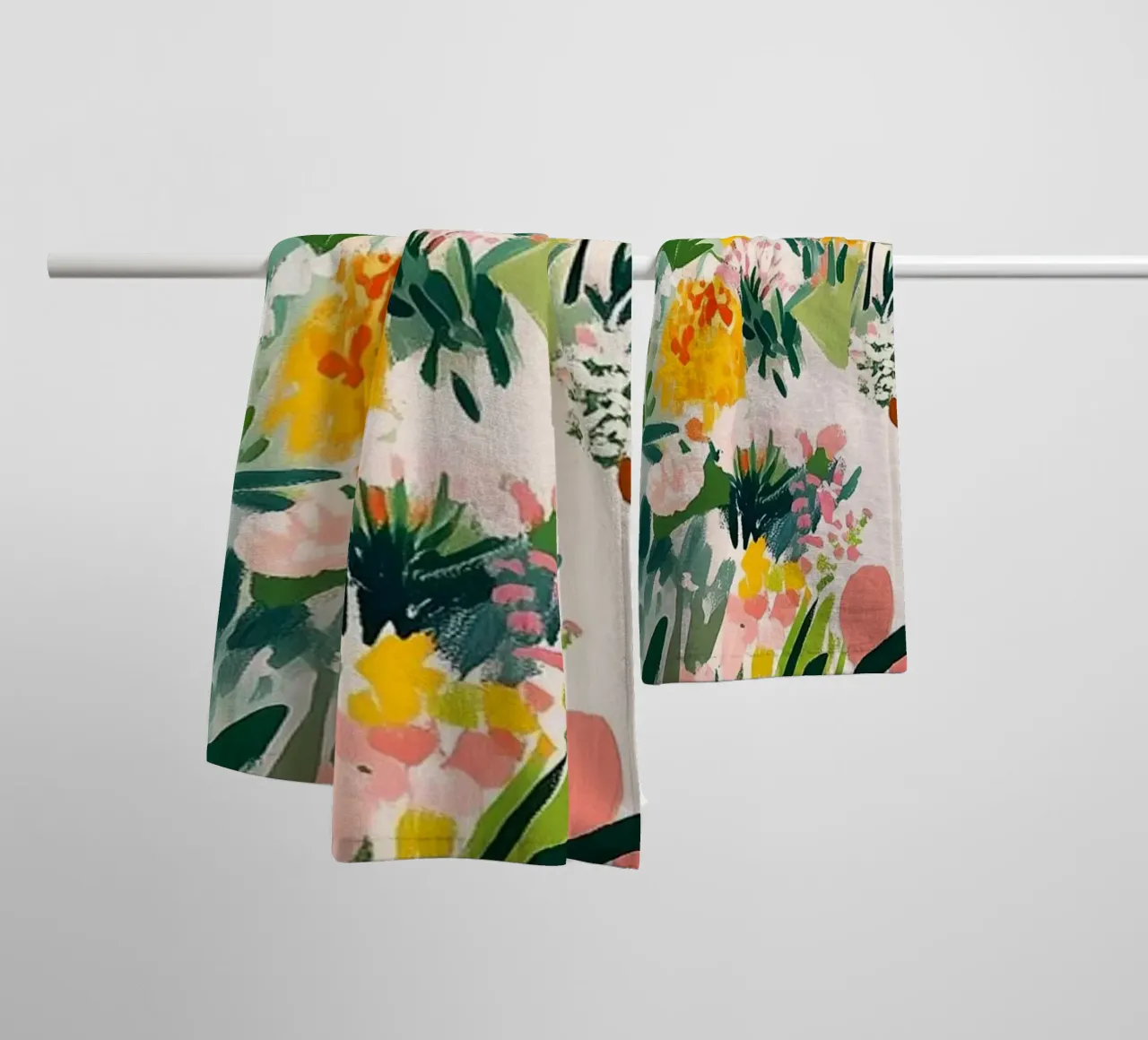 CITY OF BLOOM asciugamano da bagno da Einfach Uebel