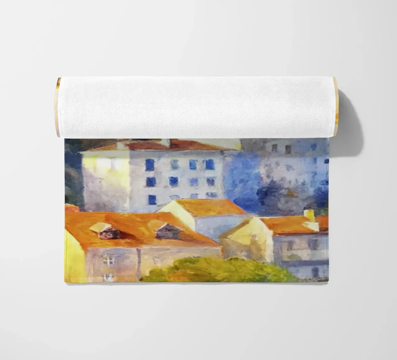 Acquerello di Lisbona telo mare da 🎨 Point and Art