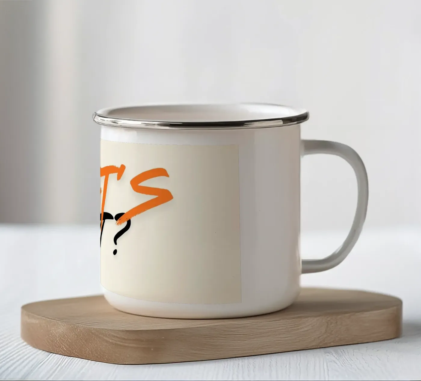 chapters enamel mug by pixelflow