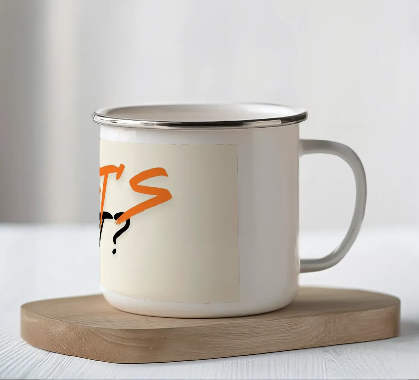 chapters enamel mug by pixelflow