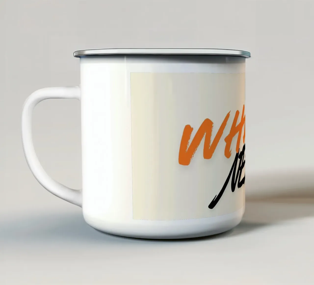 chapters tazza in smalto da Ambition Wall