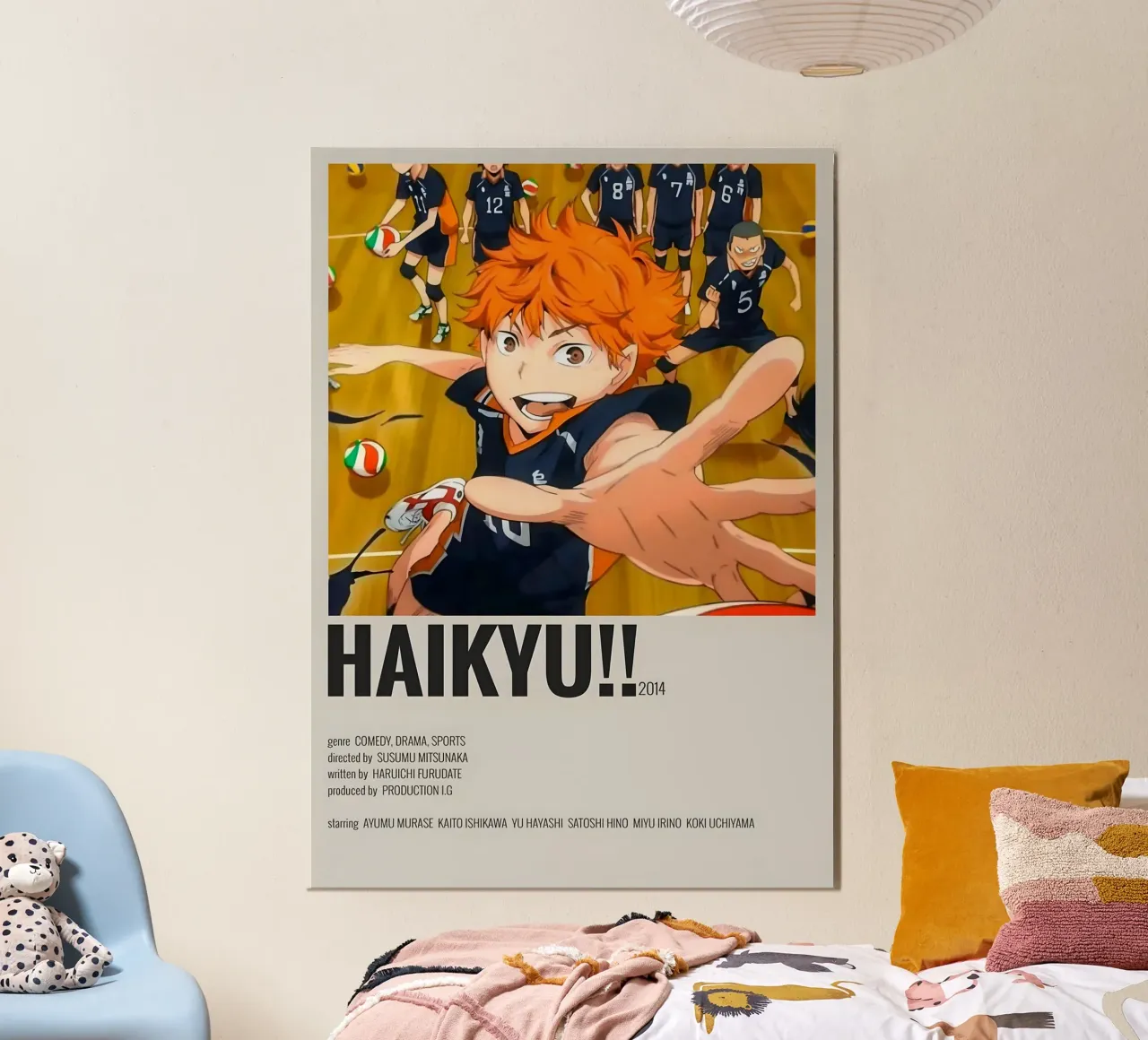 HAIKYU!! 2014 carta hahnemühle da Totoya