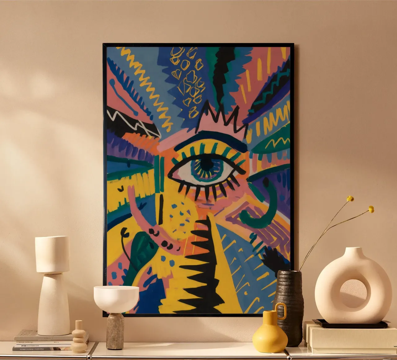 Visione dell'esplosione degli occhi poster da Muse Fragments