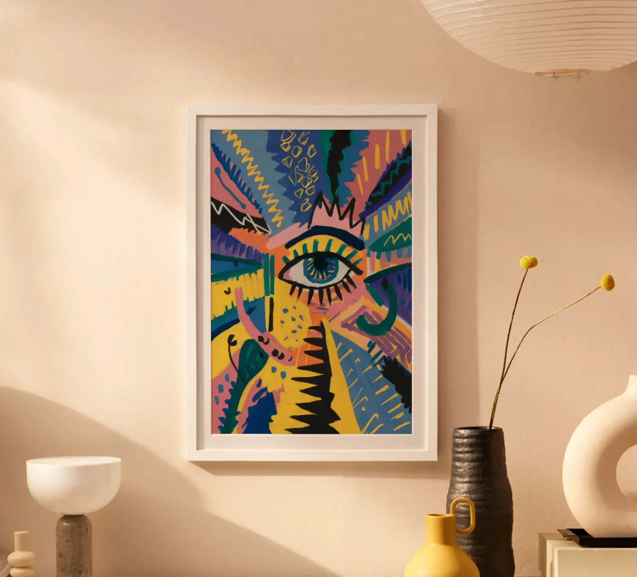 Visione dell'esplosione degli occhi poster da Muse Fragments