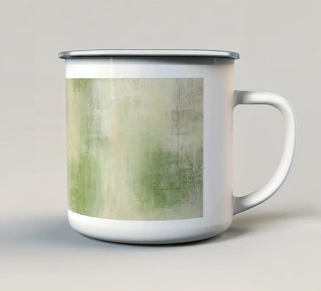 Soft Breath of the Earth tazza in smalto da Petra Lang