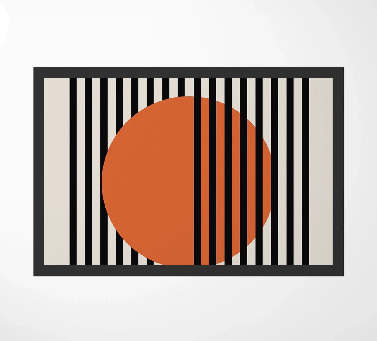 Arte Bauhaus 1919 felpudo de RJ Peterson