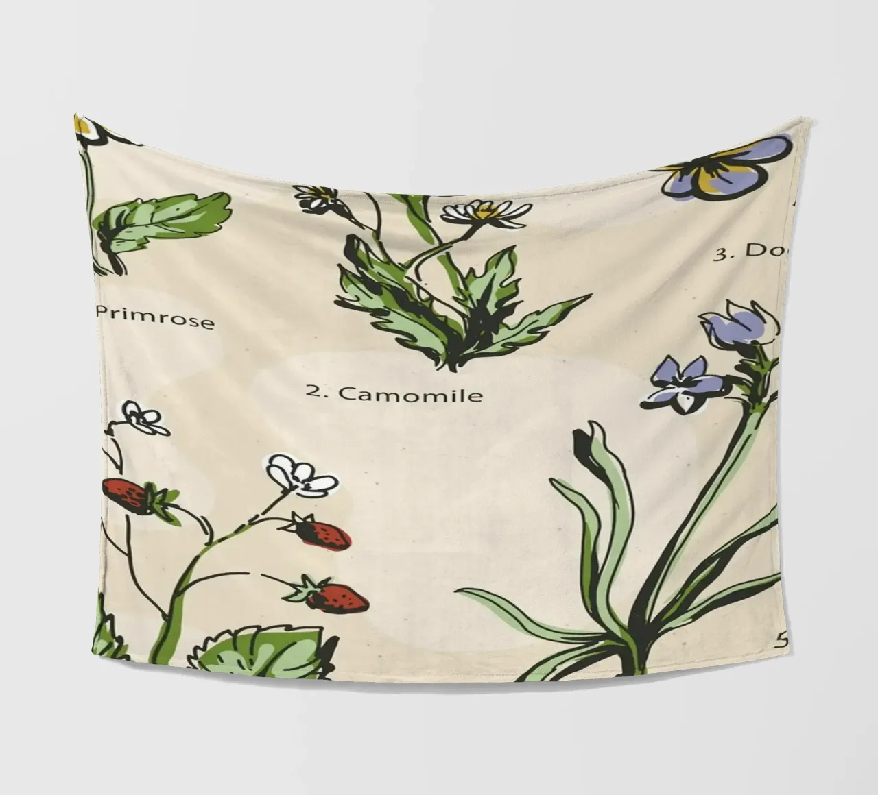 Giardino botanico coperta in pile da 🎁 ARTVI-SHOP