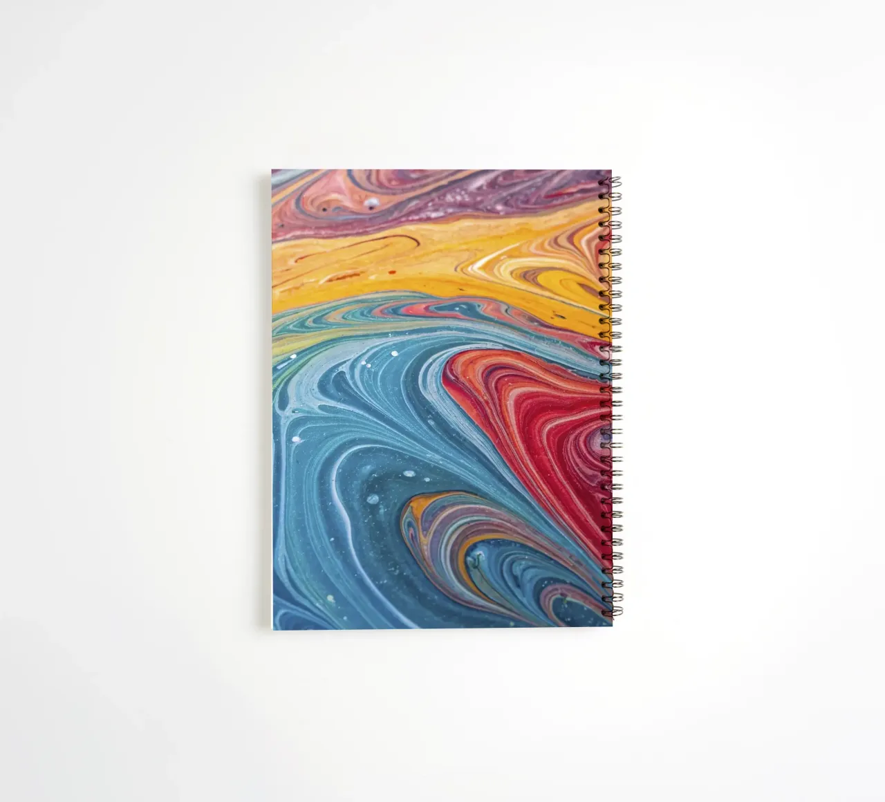 Fluids I spiral notebook by 🎨 Point and Art