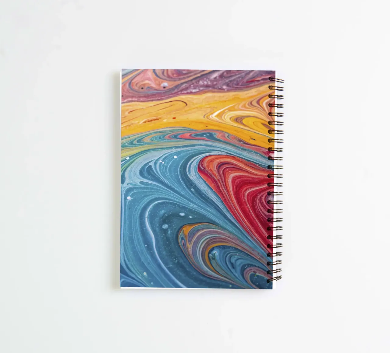Fluids I spiral notebook by 🎨 Point and Art