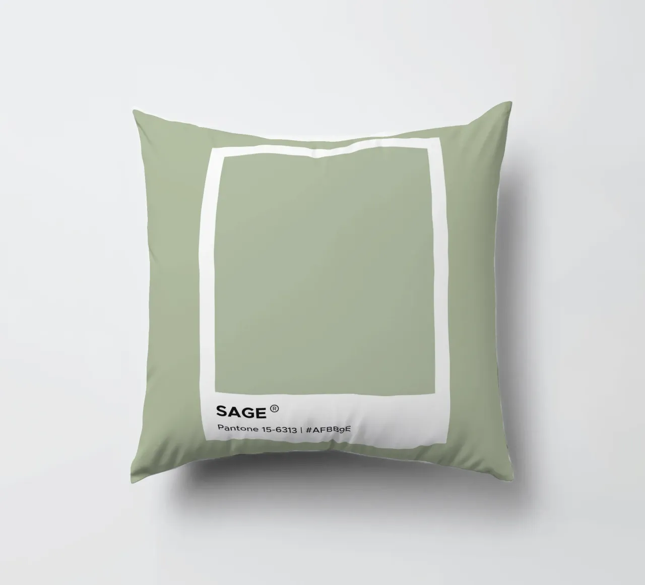 Salvia Pantone cuscino da Paigaam Studio