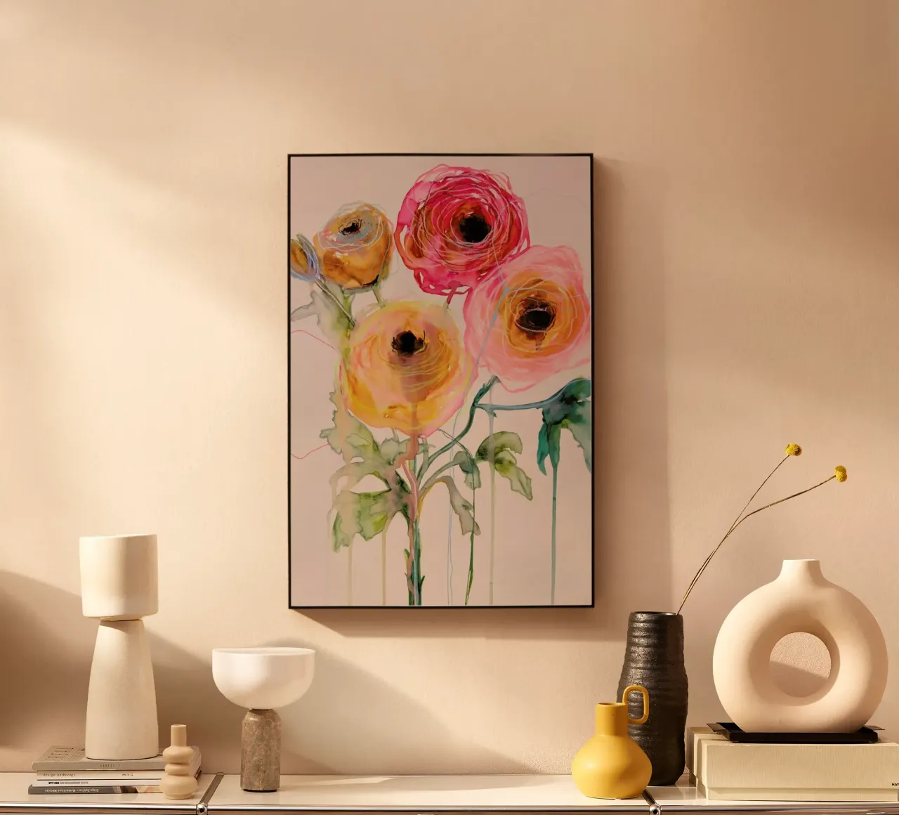 Ranunculus 06 plexiglass da Leigh Viner