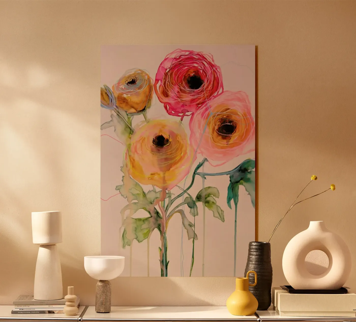 Ranunculus 06 plexiglas de Leigh Viner