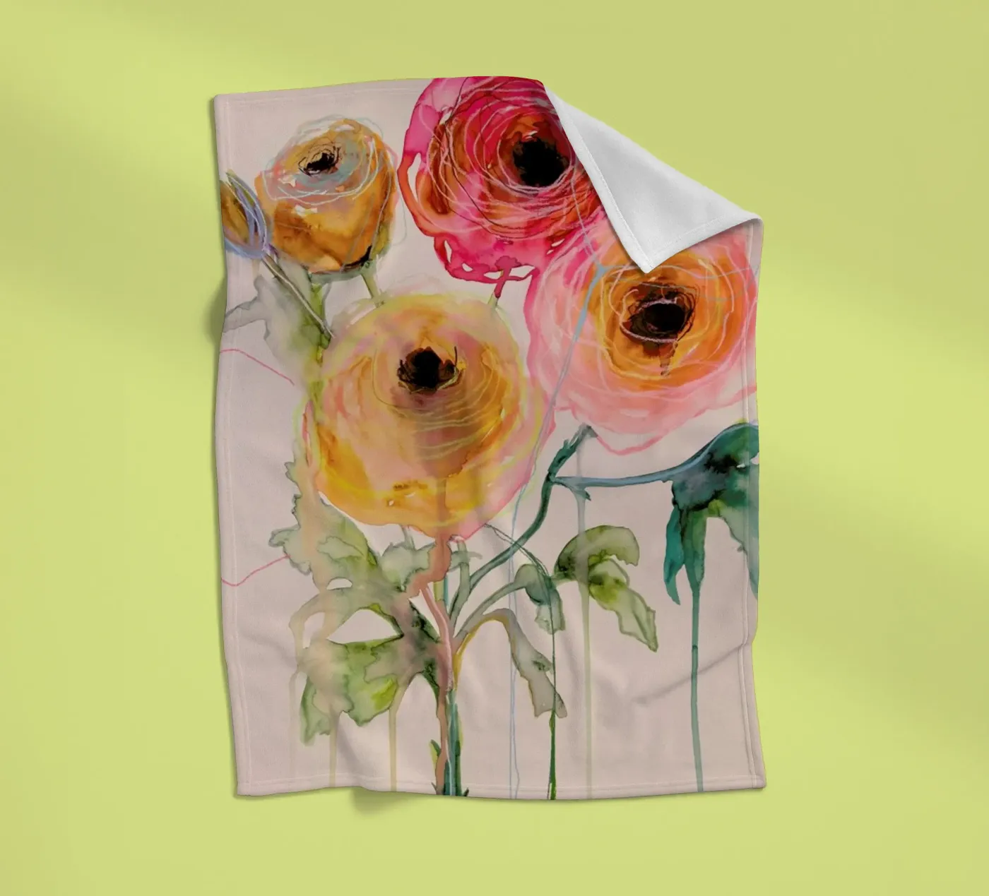 Ranunculus 06 Fleecedecke von Leigh Viner