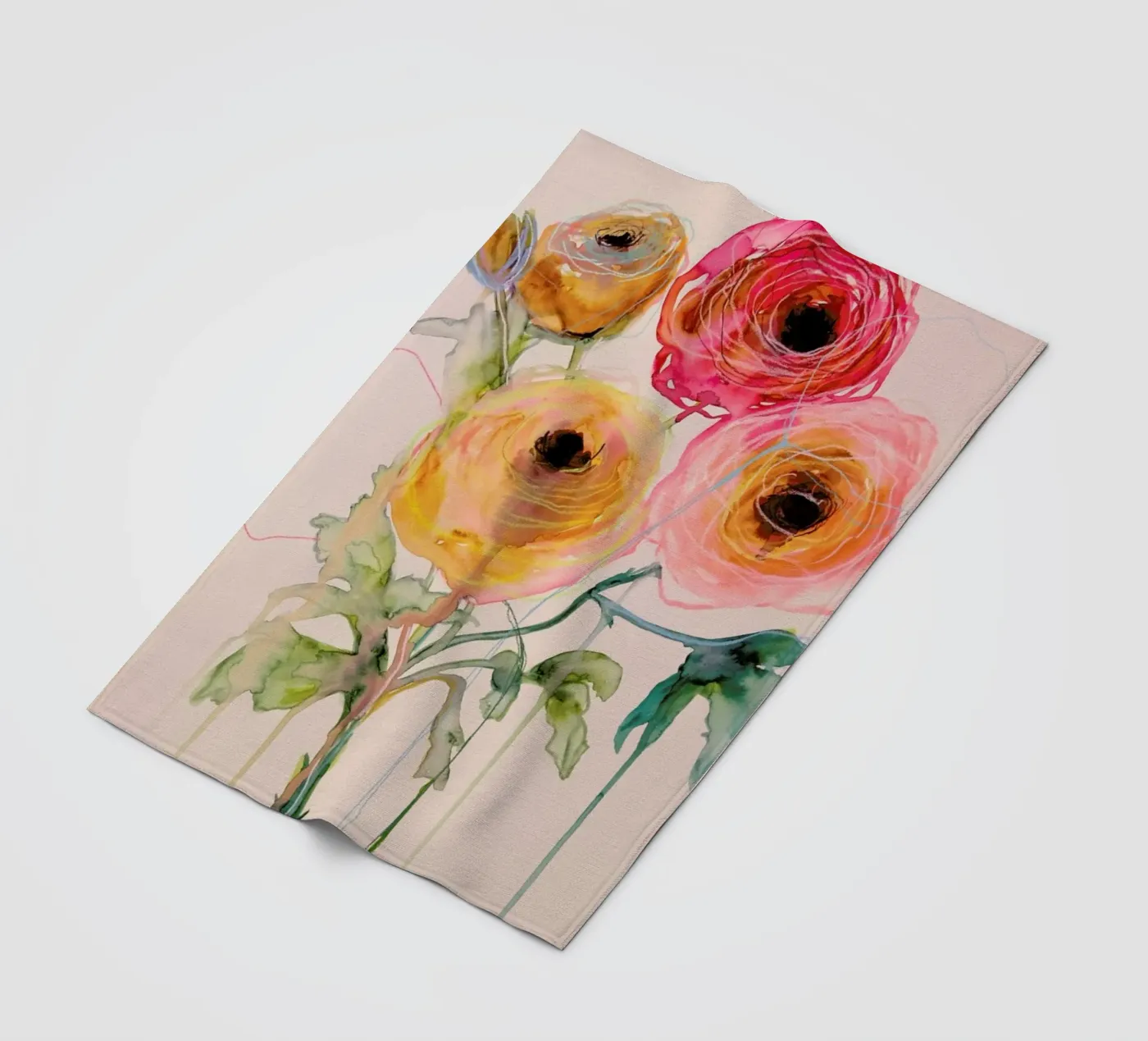 Ranunculus 06 Fleecedecke von Leigh Viner