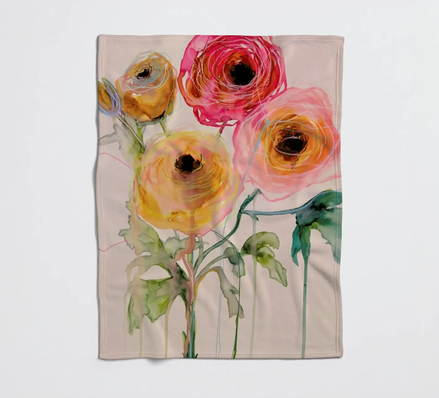 Ranunculus 06 Fleecedecke von Leigh Viner