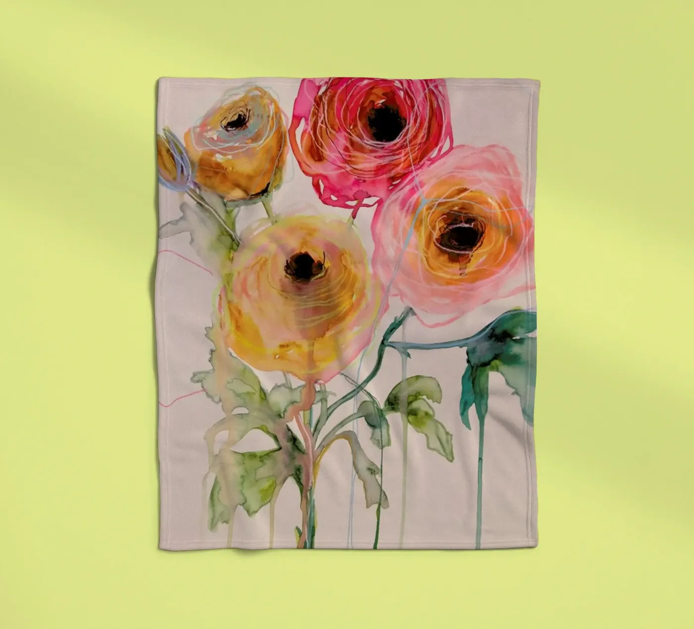 Ranunculus 06 Fleecedecke von Leigh Viner