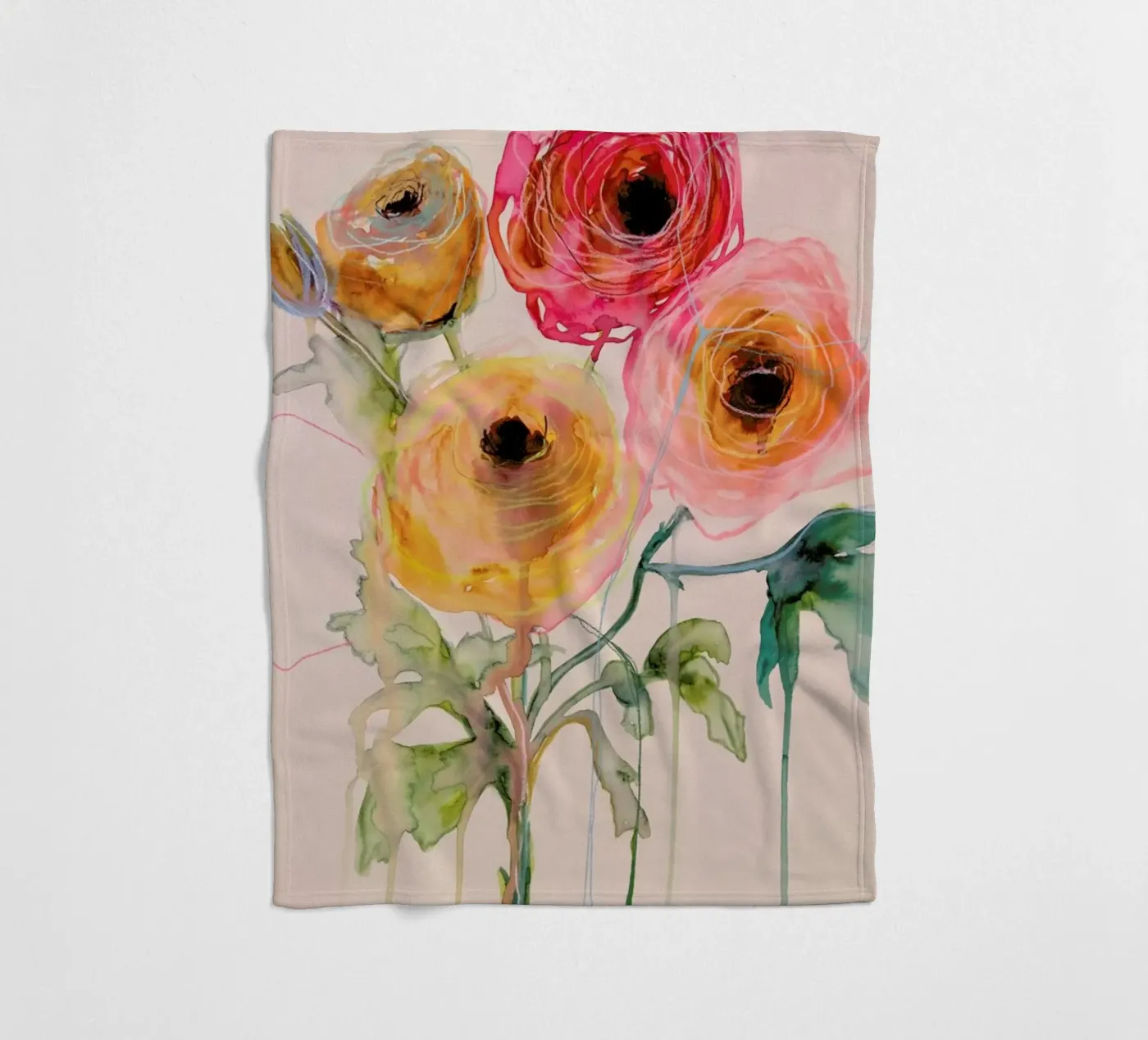Ranunculus 06 Fleecedecke von Leigh Viner