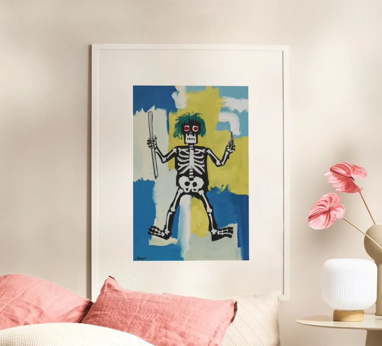 La frénésie de la danse des squelettes poster de Muse Fragments