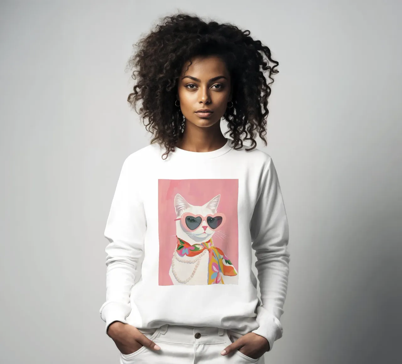 Fashion Cat felpa da Gypsy Galleria