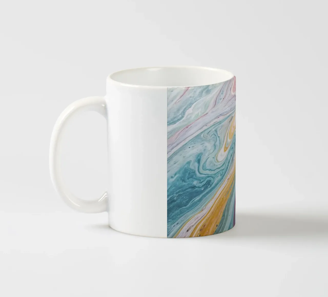 Fluidi II tazza in ceramica da Point and Art