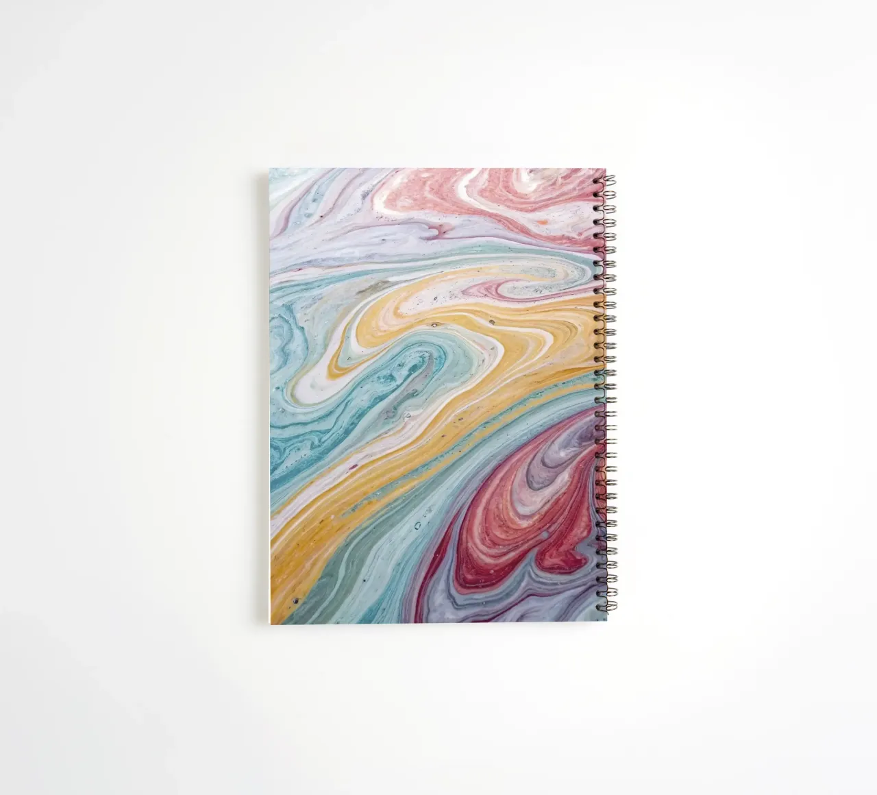Fluids II spiral notebook by 🎨 Point and Art